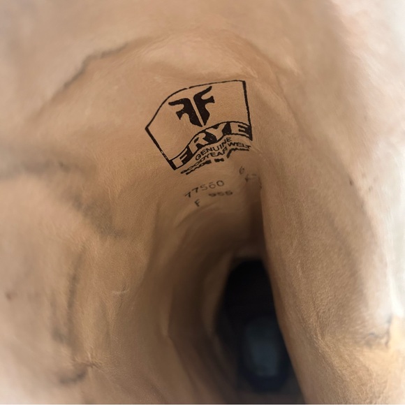 Frye Leather Double Buckle Riding Boots - Picture 5 of 7